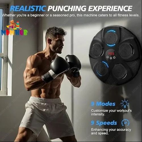 Music boxing machine wall mounted