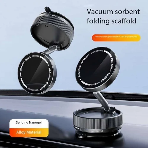 Car magnetic phone holder for magsafe 360° rotating ring.
