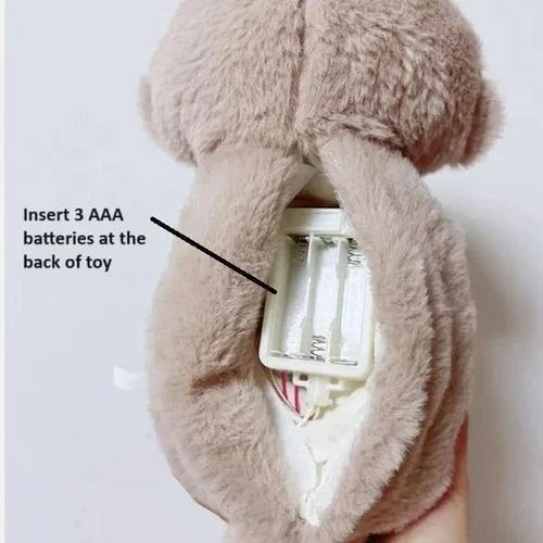Mix Color Breathing Teddy Bear, For Batteries